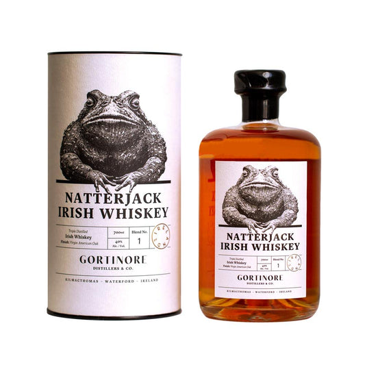 - Natterjack Irish Whiskey | 40% | 700ml -