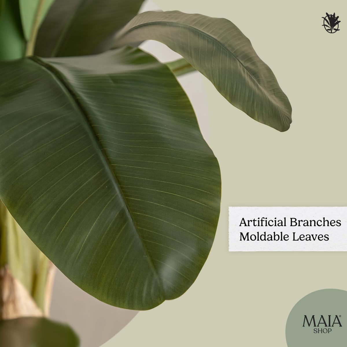 - Maia Shop Artificial Banana Tree | 150 cm | Home and Office Decoration -