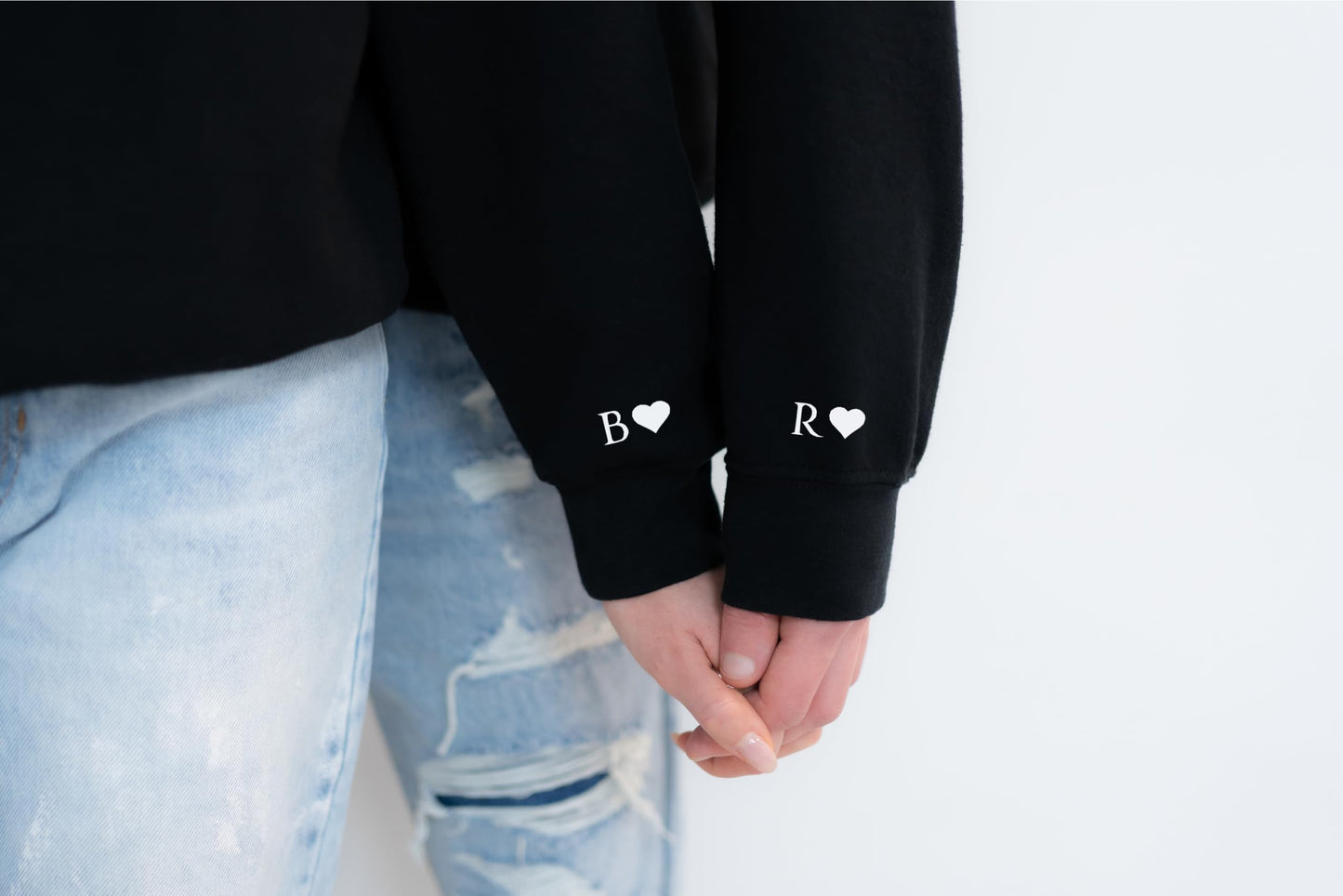 - Unisex Custom Embroidered Roman Numerals Hoodie, Anniversary, Birthday, Couples matching hoodie -