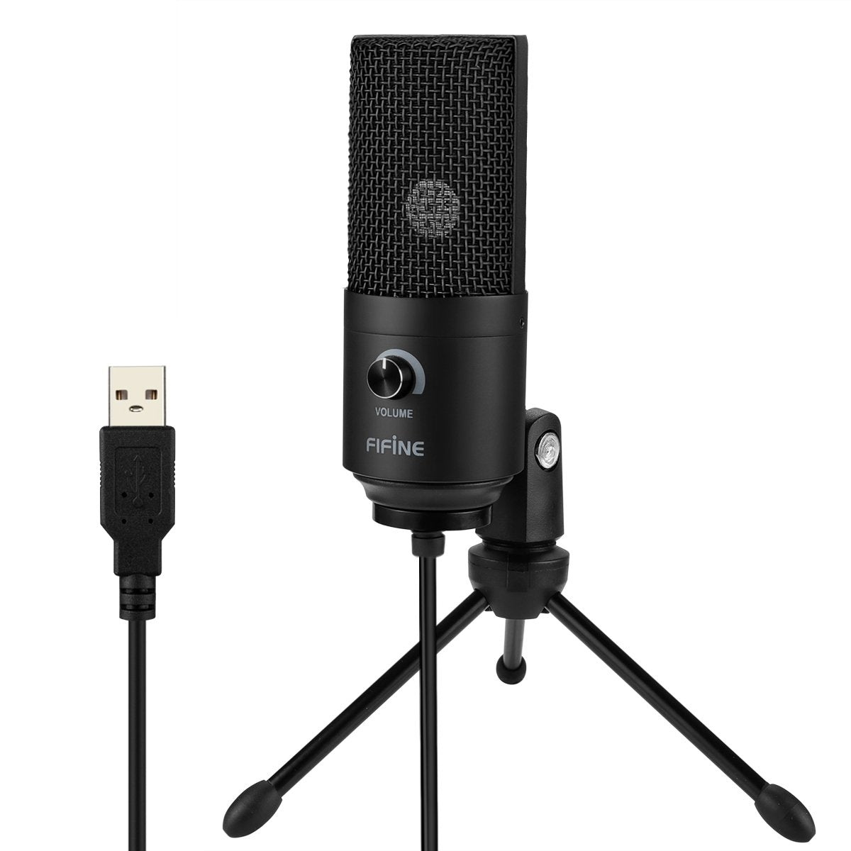 - FIFINE USB Microphone | Metal Condenser Recording Microphone -