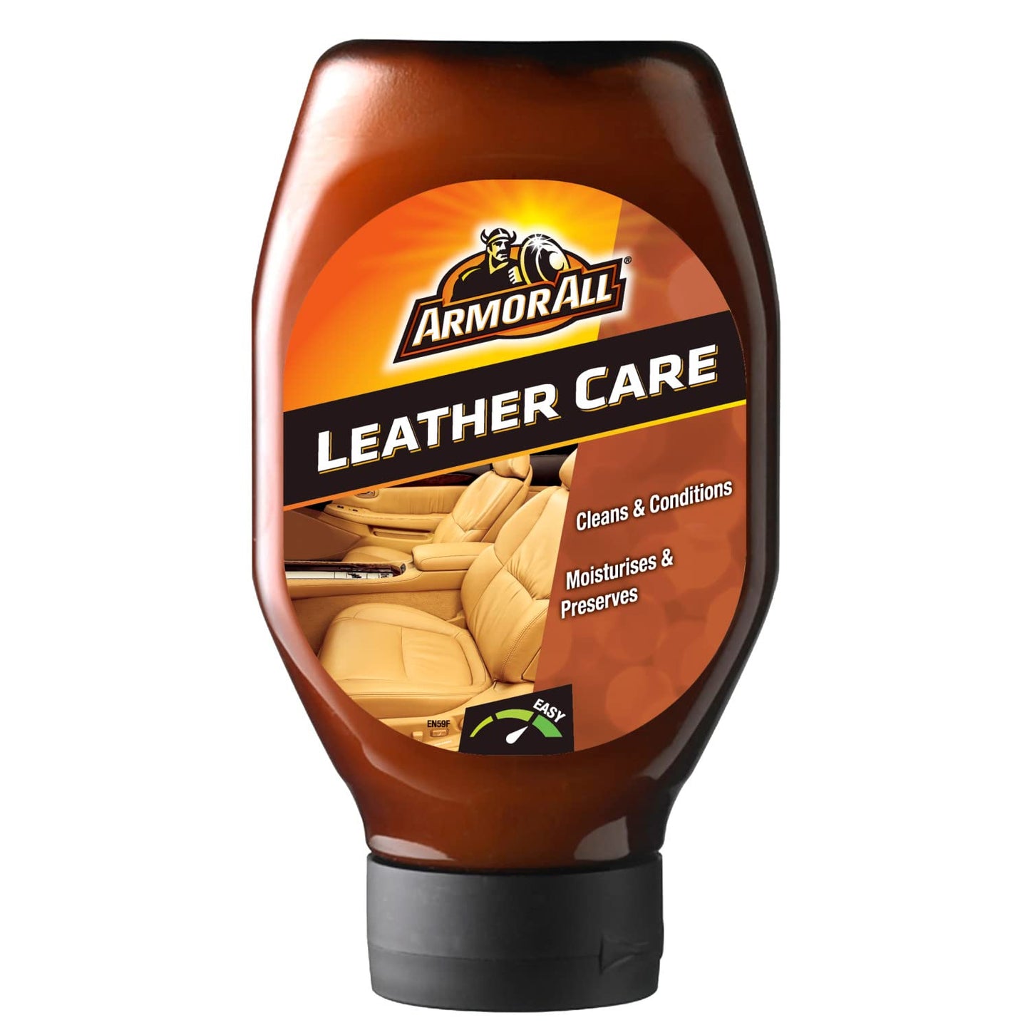 Armor All, Leather Care Gel, Cleans and Conditions your Leather Seats, Keeps Leather Looking New and Protects Against Spills and Stains, Ideal for Car & Motorcycle Detailing, Made in the UK