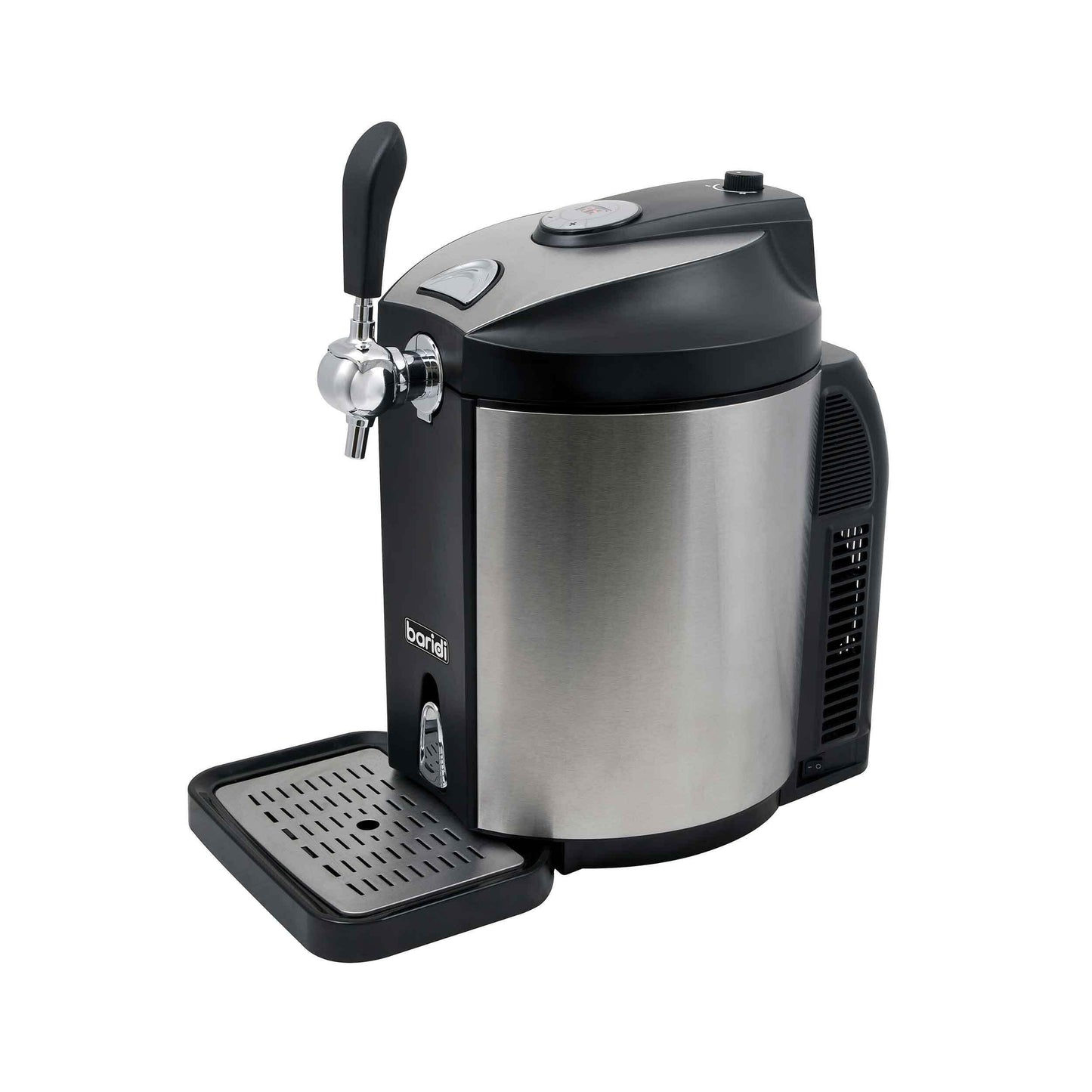 Baridi 5L Beer Draught Dispenser Tap Machine with Integrated Cooling for 5L Kegs - DH49