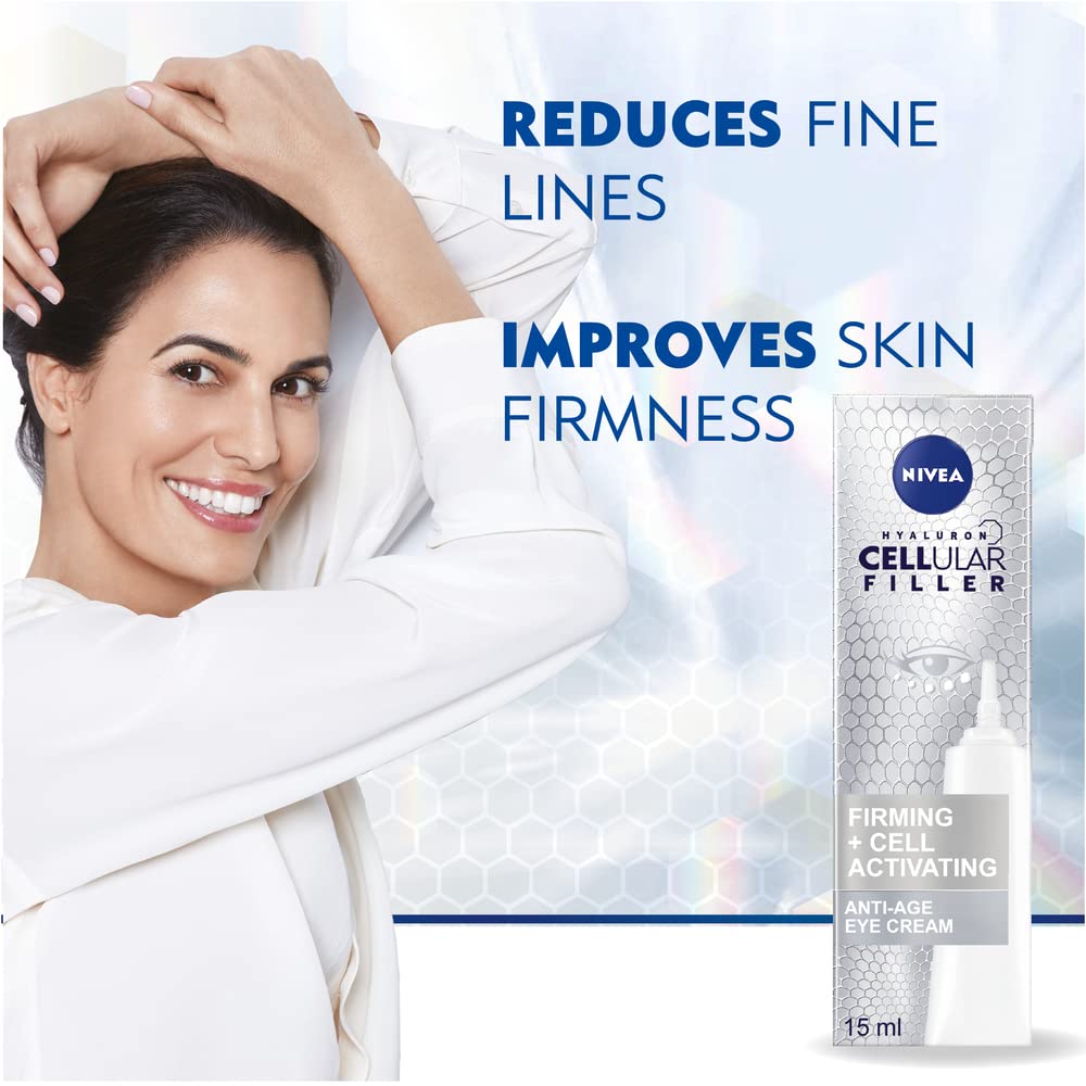 - NIVEA Hyaluron Cellular Filler Anti-Age Eye Cream | (15 ml) -