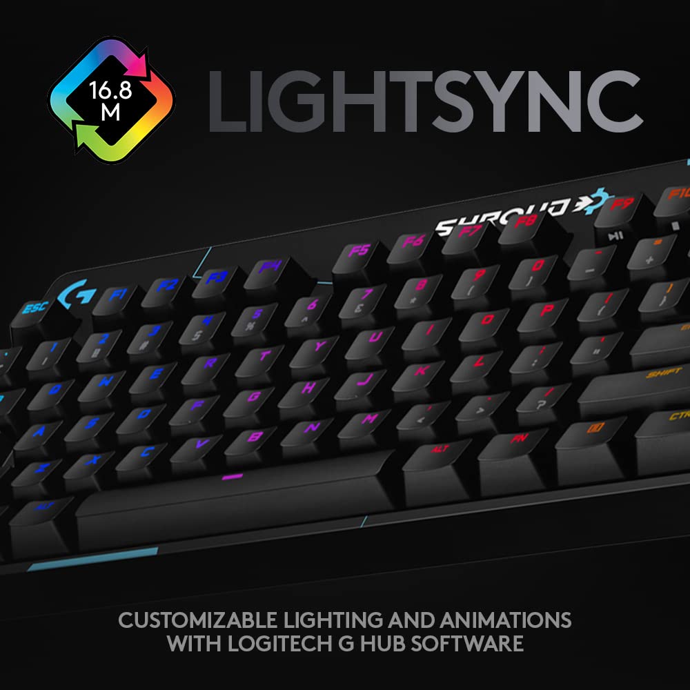 - Logitech G PRO TKL Shroud Edition Mechanical Gaming Keyboard -