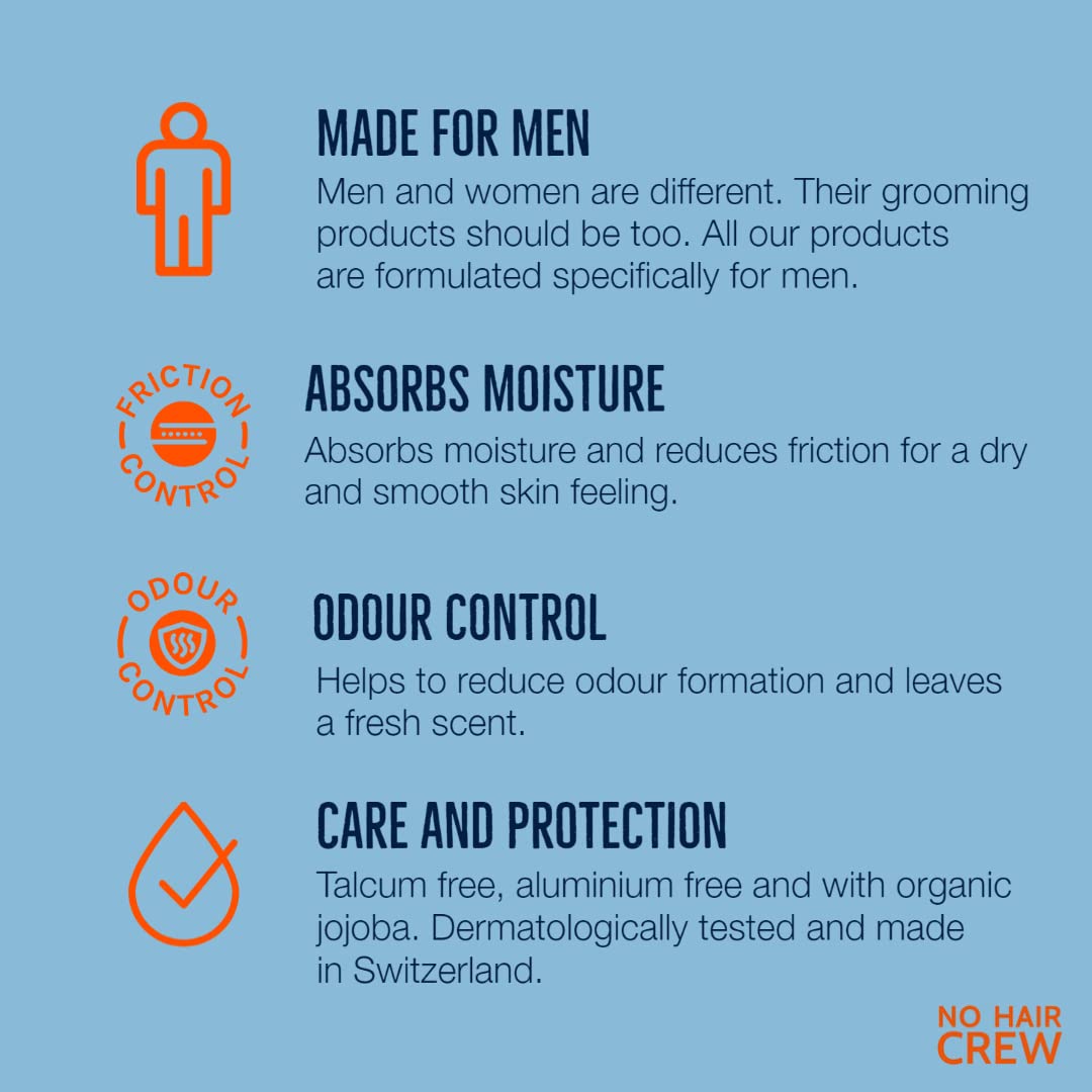 - NO HAIR CREW Intimate Dry & Fresh Powder -