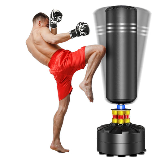- YOLEO Punching Bag Heavy Boxing Bag with Suction Cup Base - Freestanding Punching Bag for Adults Kickboxing Bags Kick Punch Bag