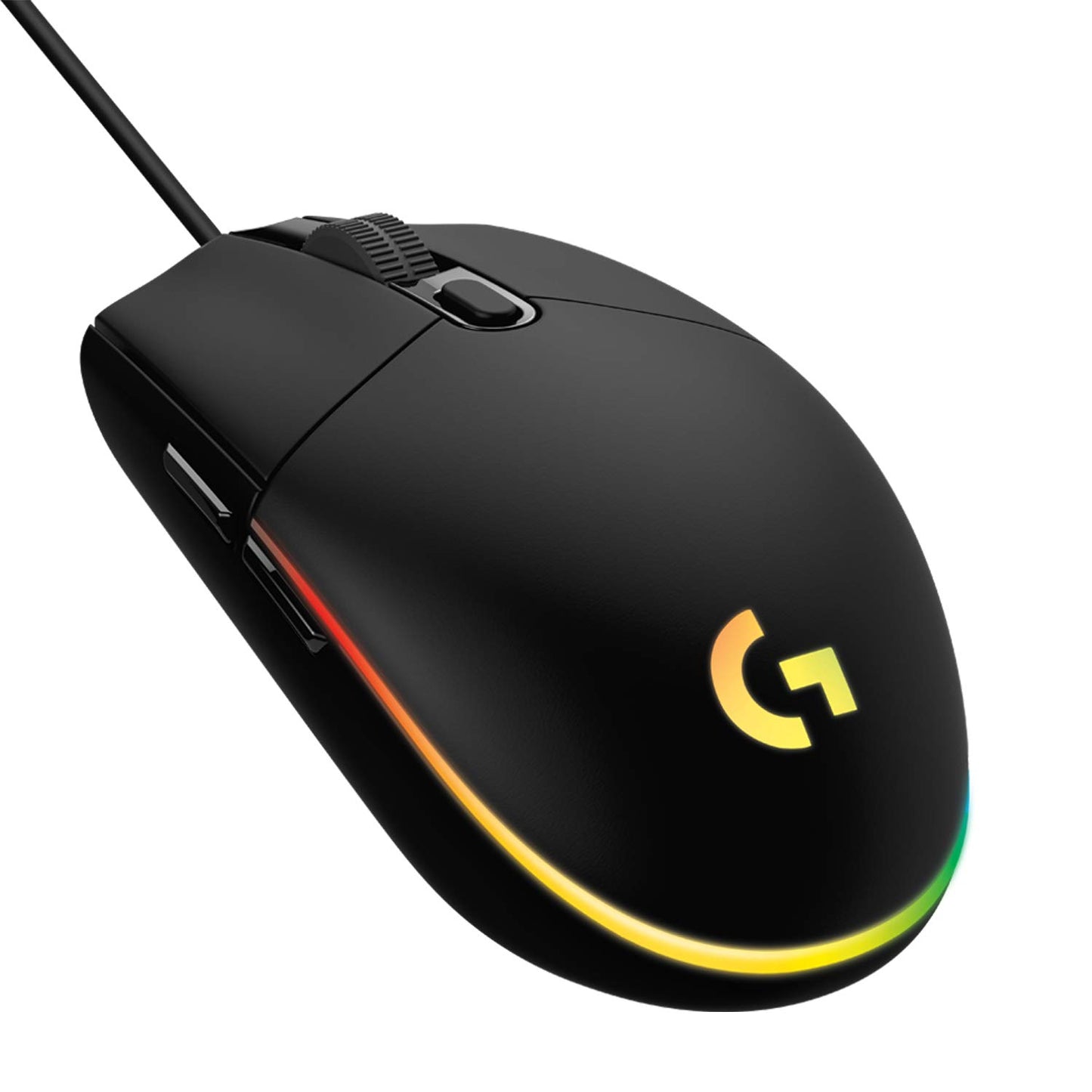 - Logitech G203 LIGHTSYNC Gaming Mouse | Customizable RGB Lighting | 6 Programmable Buttons -