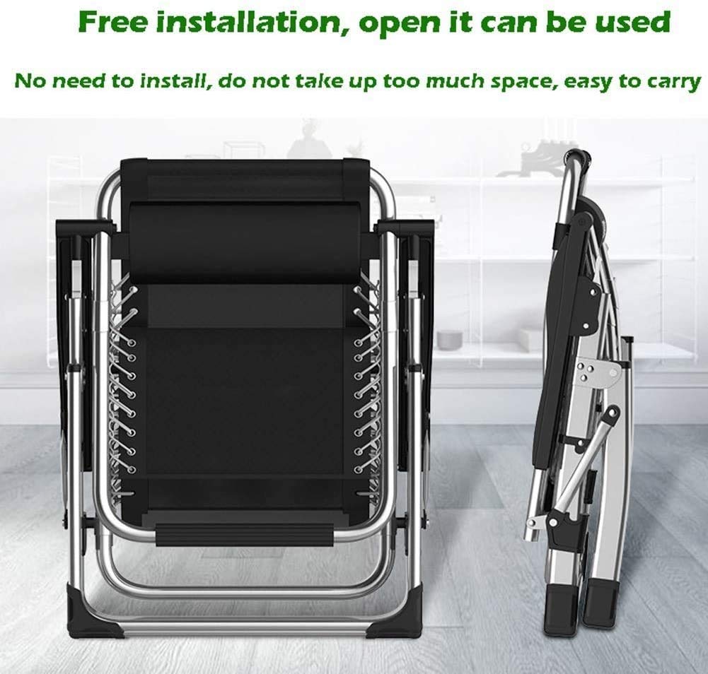 - DQCHAIR Outdoor Reclining Zero Gravity Chair with Cup Holder | Extra Wide Adjustable Lounger Chair -