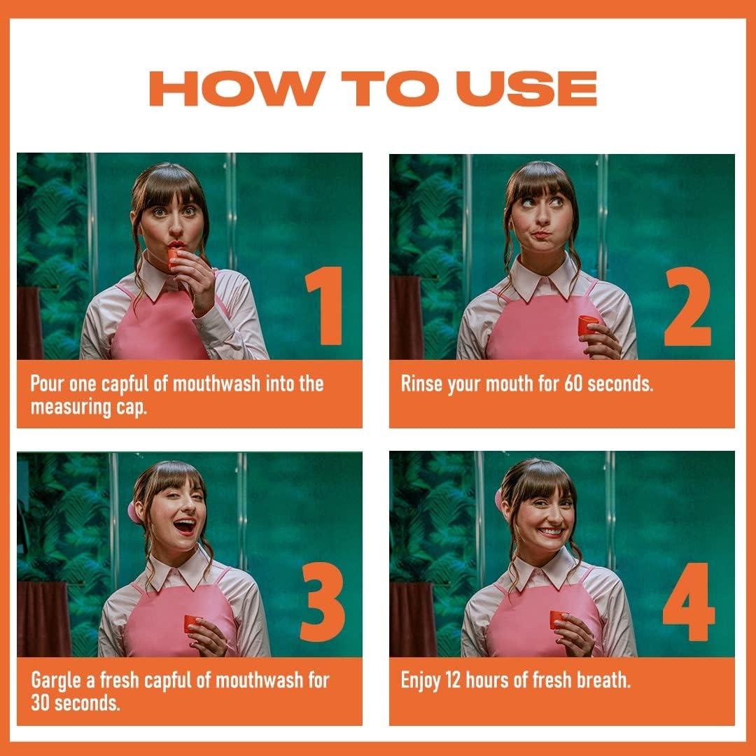 - The Breath Co. Alcohol Free Mouthwash | Dentist Formulated Oral Rinse -