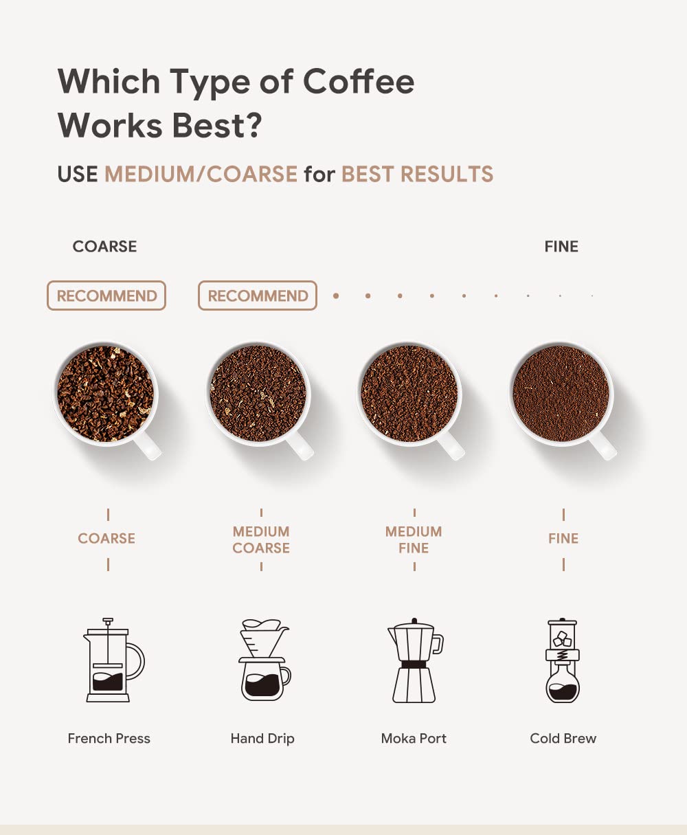 - RECAFIMIL Portable French Press Coffee Maker | Travel French Coffee Maker -