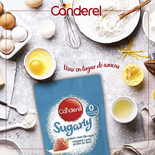 Canderel Sugarly Crunchy Sweetener 1kg – VALUE PACK – Equivalent to 2kg of Sugar