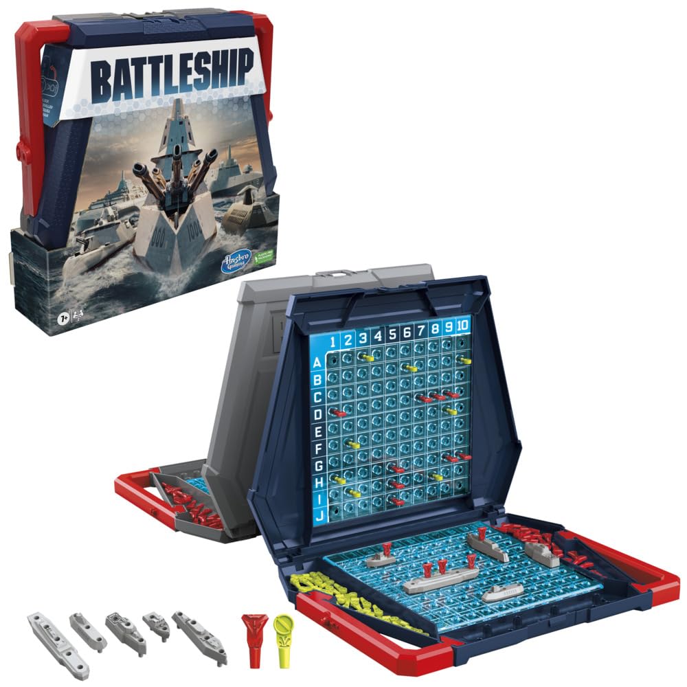 - Hasbro Gaming Battleships Classic Board Game | Strategy Game For Kids Ages 7 And Up -