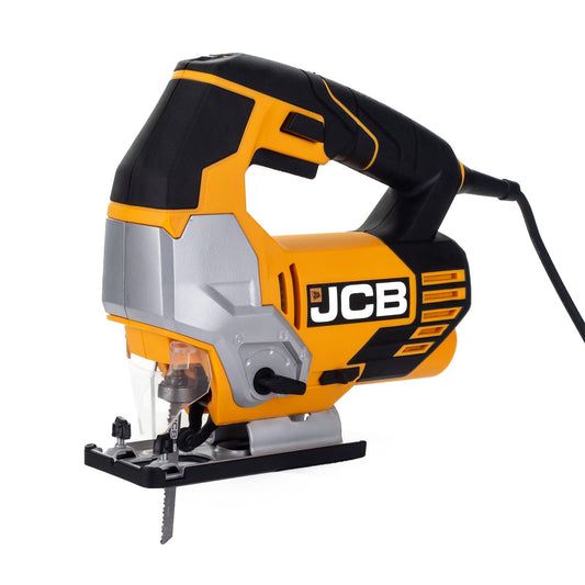 - JCB 240V Corded Jigsaw | 4 Pendulum Settings & Tool Free Blade Change | Variable Speed & Built in Dust Blower | Cutting Capacity of 100mm for Wood and 10mm for Metal | 800W -