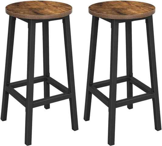 - VASAGLE Bar Stools Set of 2, Bar Chairs -