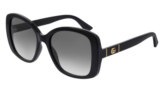 - Gucci GG0762S Black/Grey Shaded 56/18/145 Womens Sunglasses -