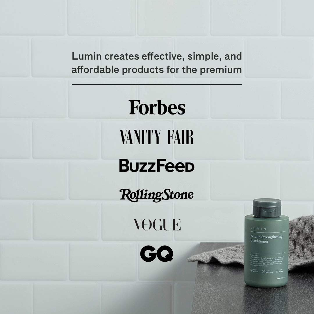 - Men’s Keratin Strengthening Conditioner (2-Pack) | Formulated with Jojoba Oil to Improve Hair and Scalp Health -