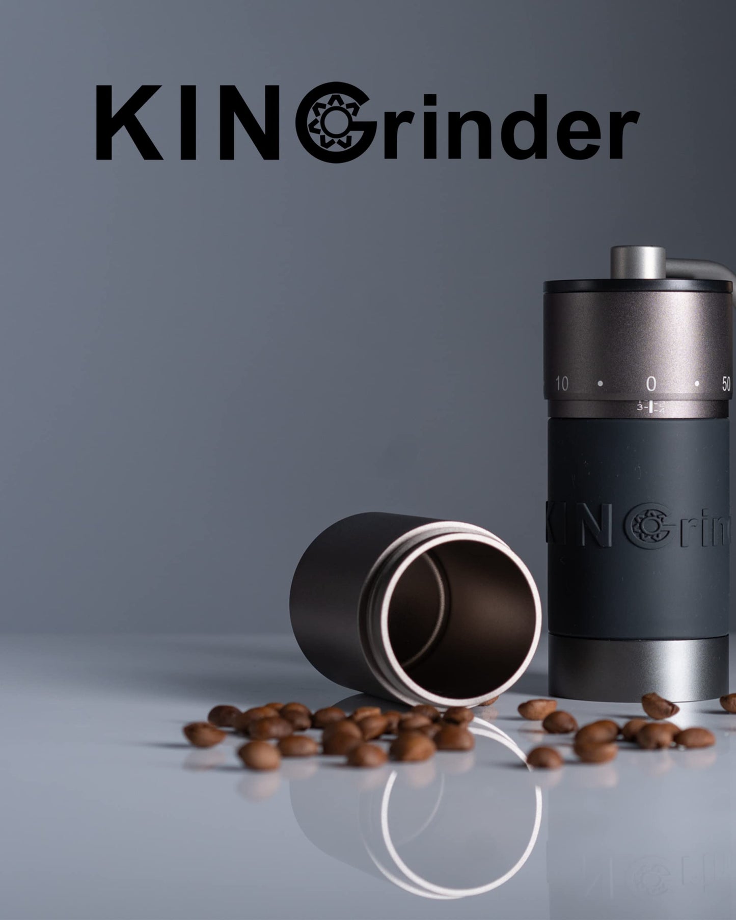 - KINGrinder K6 Straight Handle Manual Coffee Grinder | 200 Adjustable Grinding Levels For Aeropress, French Press, Drip & Espresso -