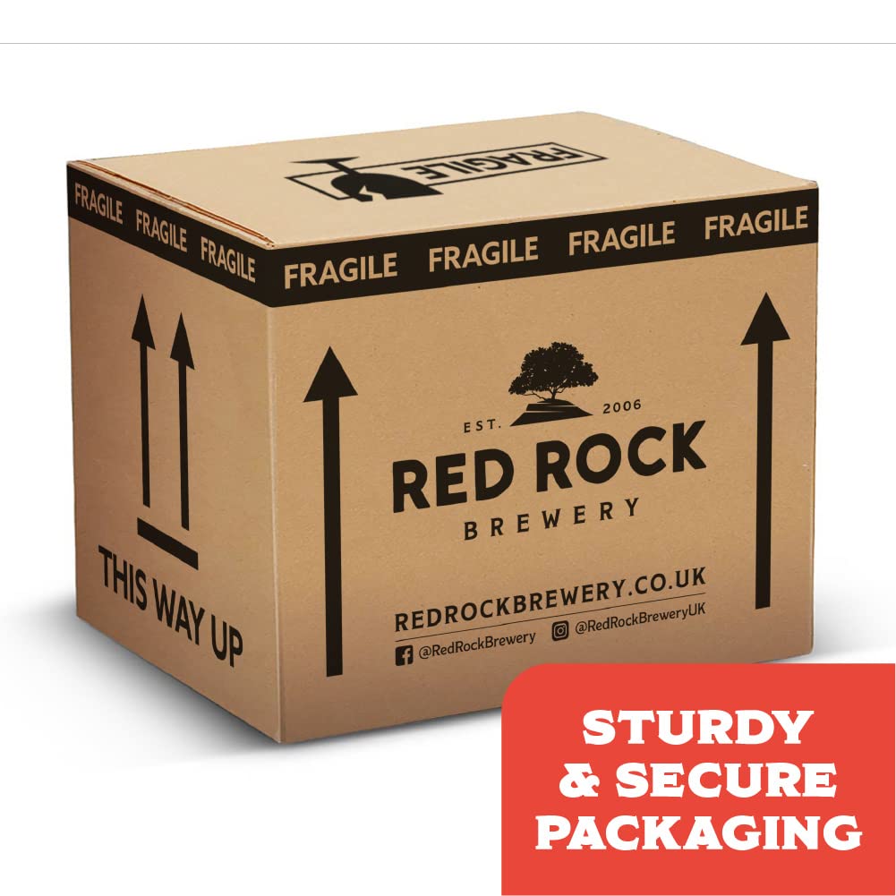 British Craft Ale Taster Pack - Case of 12x 500ml English Beer Selection Bundle (Mix)