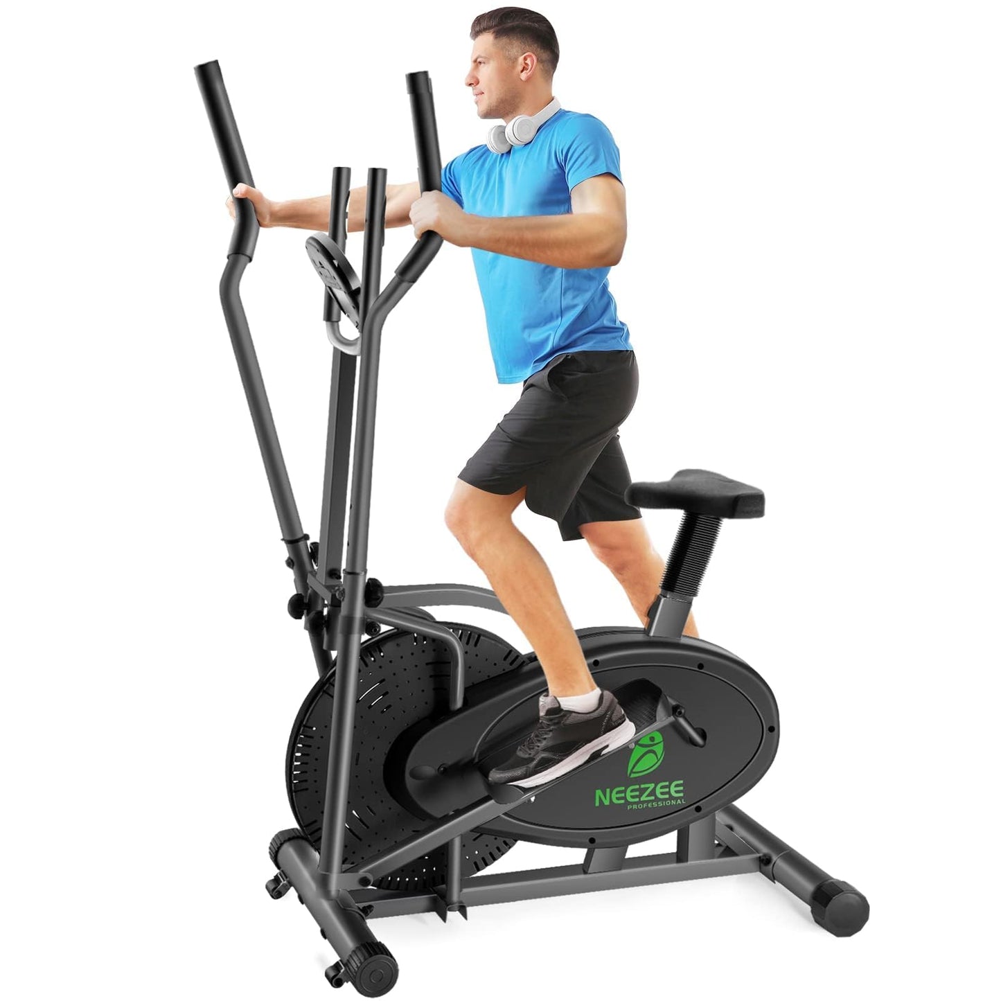 - Neezee Cross Trainer | With LCD Monitor | Max Weight 265LBS -