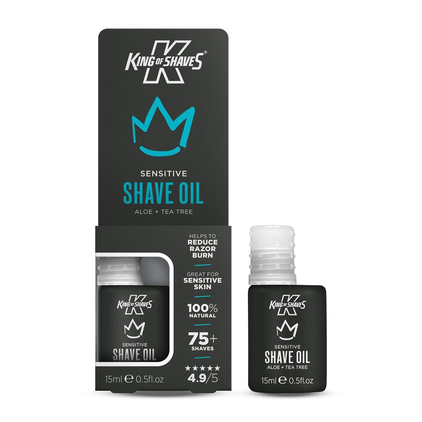 - King Of Shaves Sensitive Shaving Oil For Men | For A Close and Comfortable Shave -