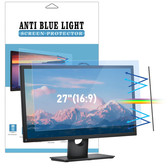 - Lively Life 27 inch Blue Light Computer Screen Protector | Blue Light Blocking Filter -