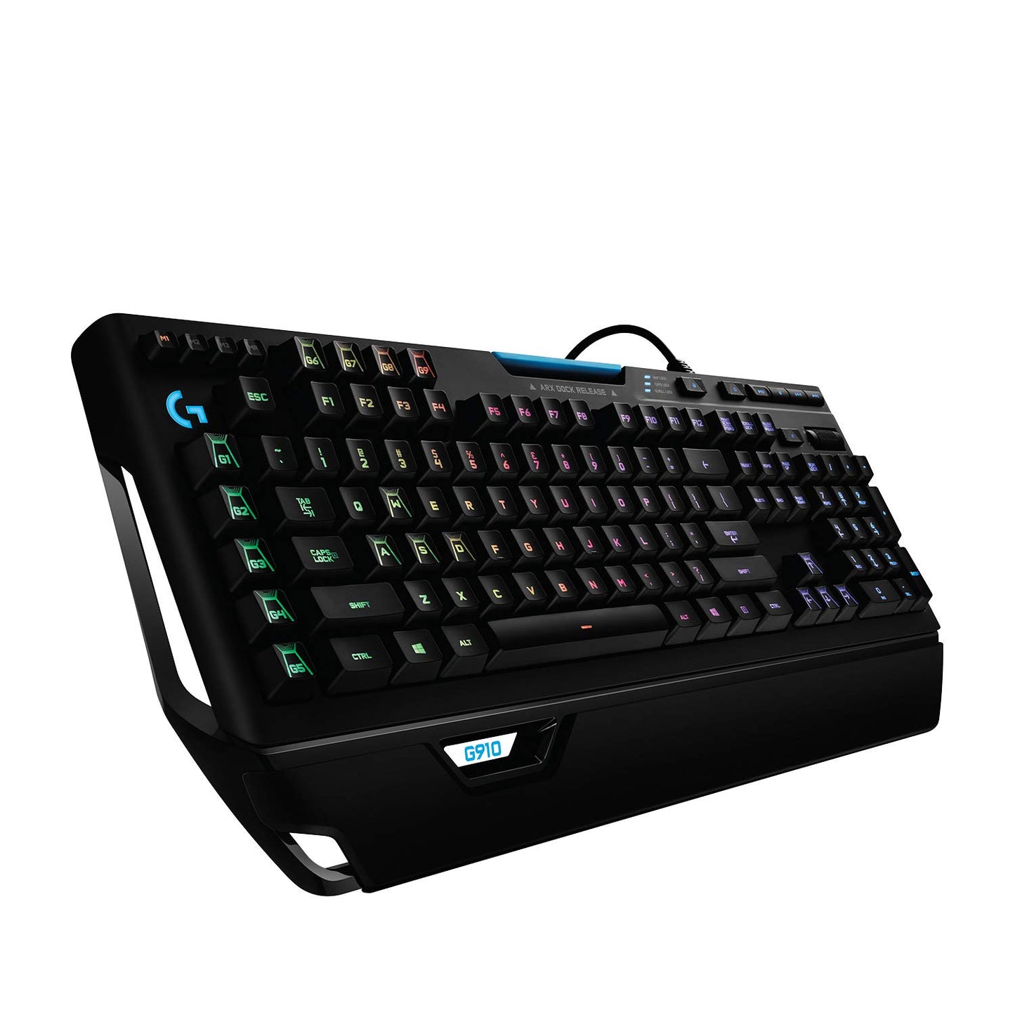 - Logitech G910 Orion Spectrum Illuminated Mechanical Gaming Keyboard | RGB Backlit Romer-G Tactile Key Switches -