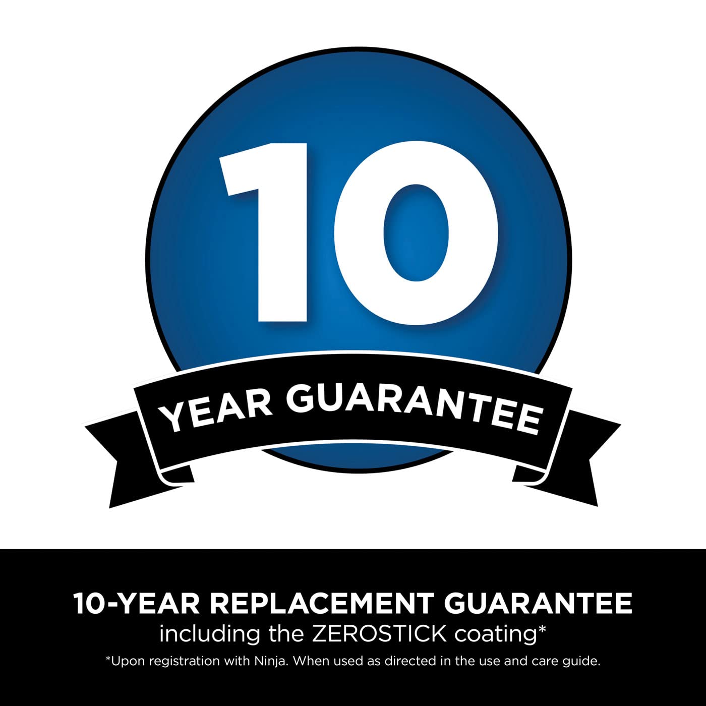 - Ninja ZEROSTICK Classic Cookware | 28cm Frying Pan | Non-Stick | Long Lasting Aluminium Frying Pan -