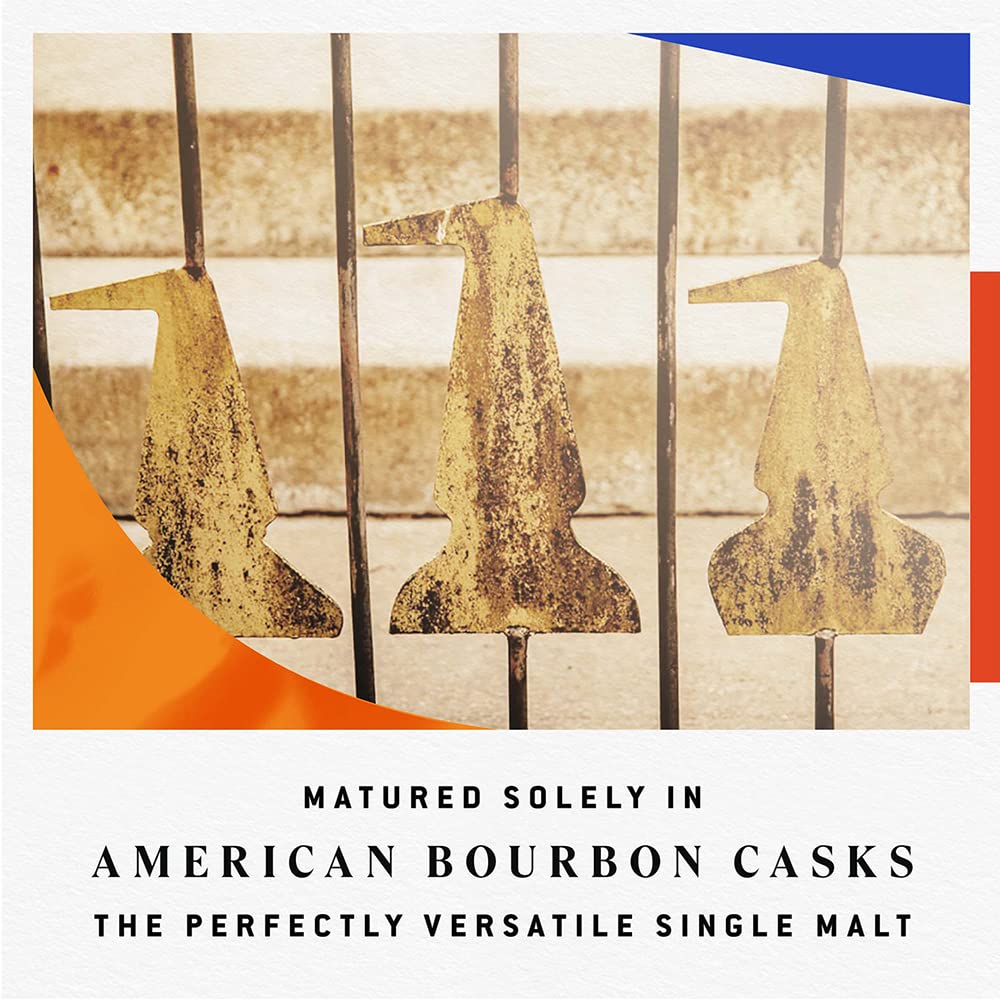 Auchentoshan American Oak | Scotch | Lowland | Single Malt Whisky | Smooth and Vanilla | Oak Cask Matured | 40 Percent ABV | 70 cl