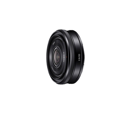 - Sony SEL20F28 E Mount | APS-C 20mm F2.8 Wide Angle Prime Lens | Black -