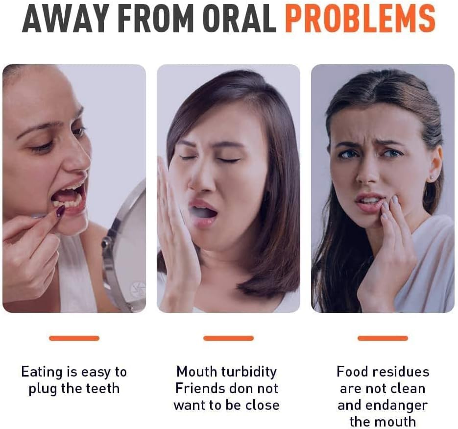 - Y-Kelin Dental Floss-150 Pcs Dental Floss Strong Mint, Teeth Stick,Tooth Picks,Floss Picks,Teeth Cleaning