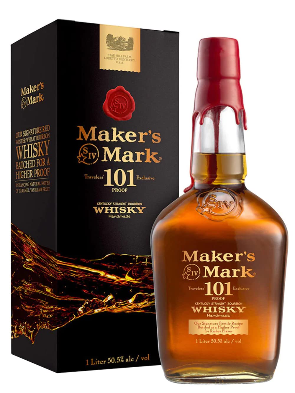 - Maker's Mark 101 Proof Kentucky Straight Bourbon Whiskey | 1L -