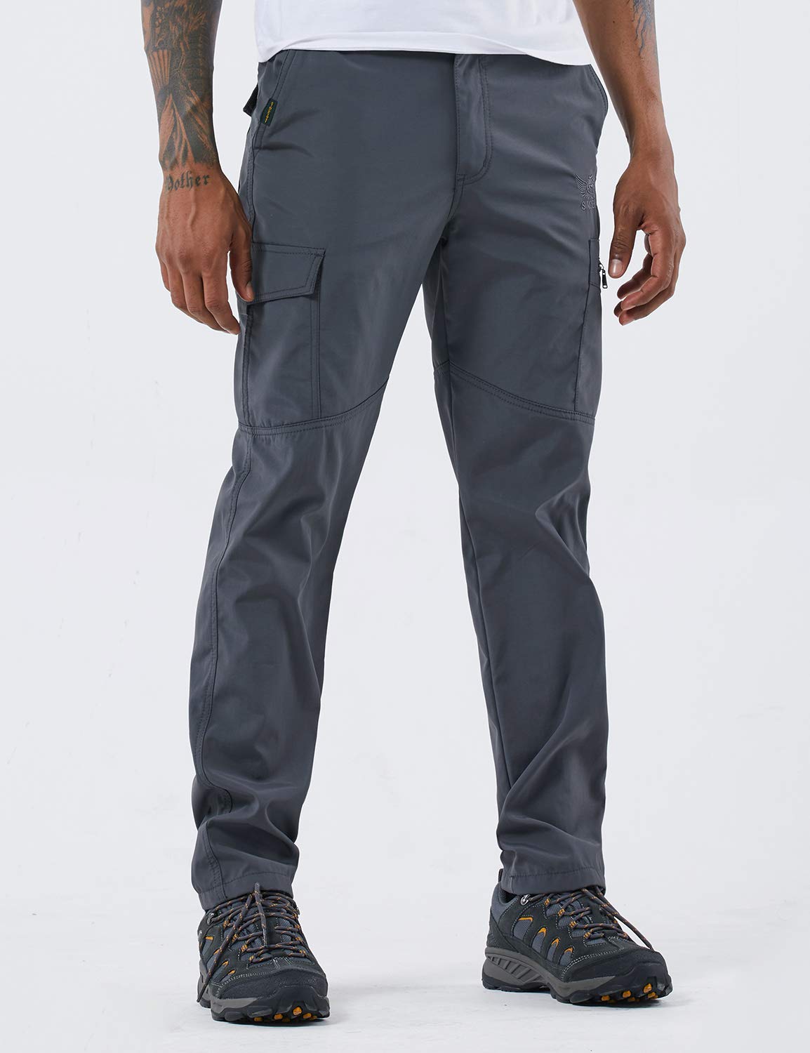 - Men's Outdoor Hiking Trousers | Quick Dry | Lightweight | Thick Fleece -