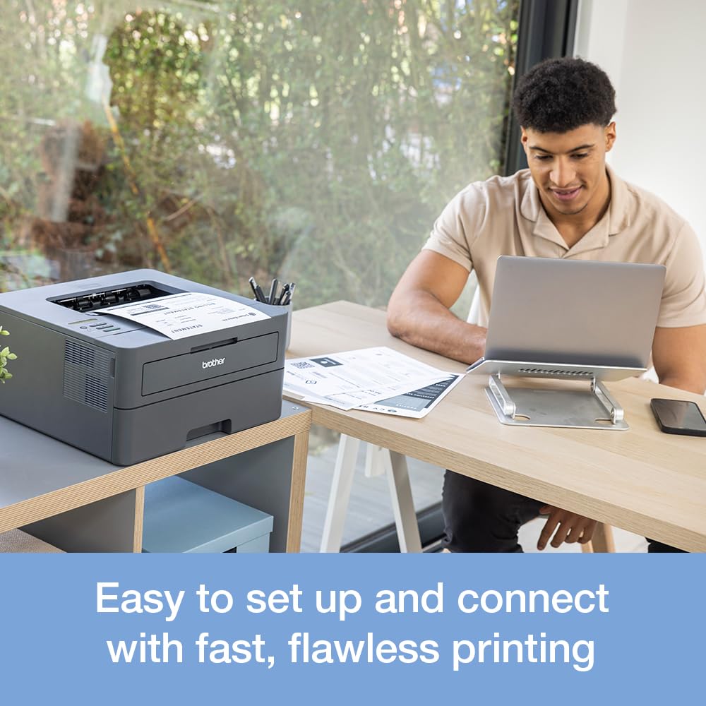 BROTHER HL-L2445DW Mono Laser Printer | Single function | Automatic 2-sided print | A4|UK Plug
