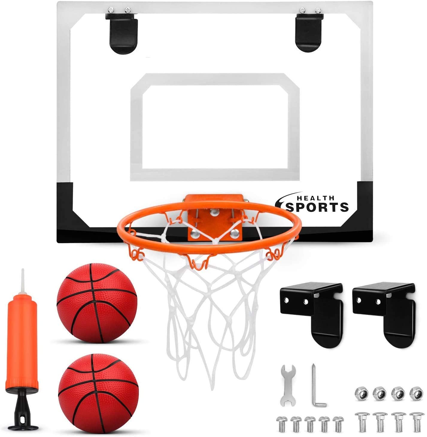 - Dreamon Mini Basketball Hoop for Kids | Wall Mounted Basketball Hoop Includes Basketball And Net -