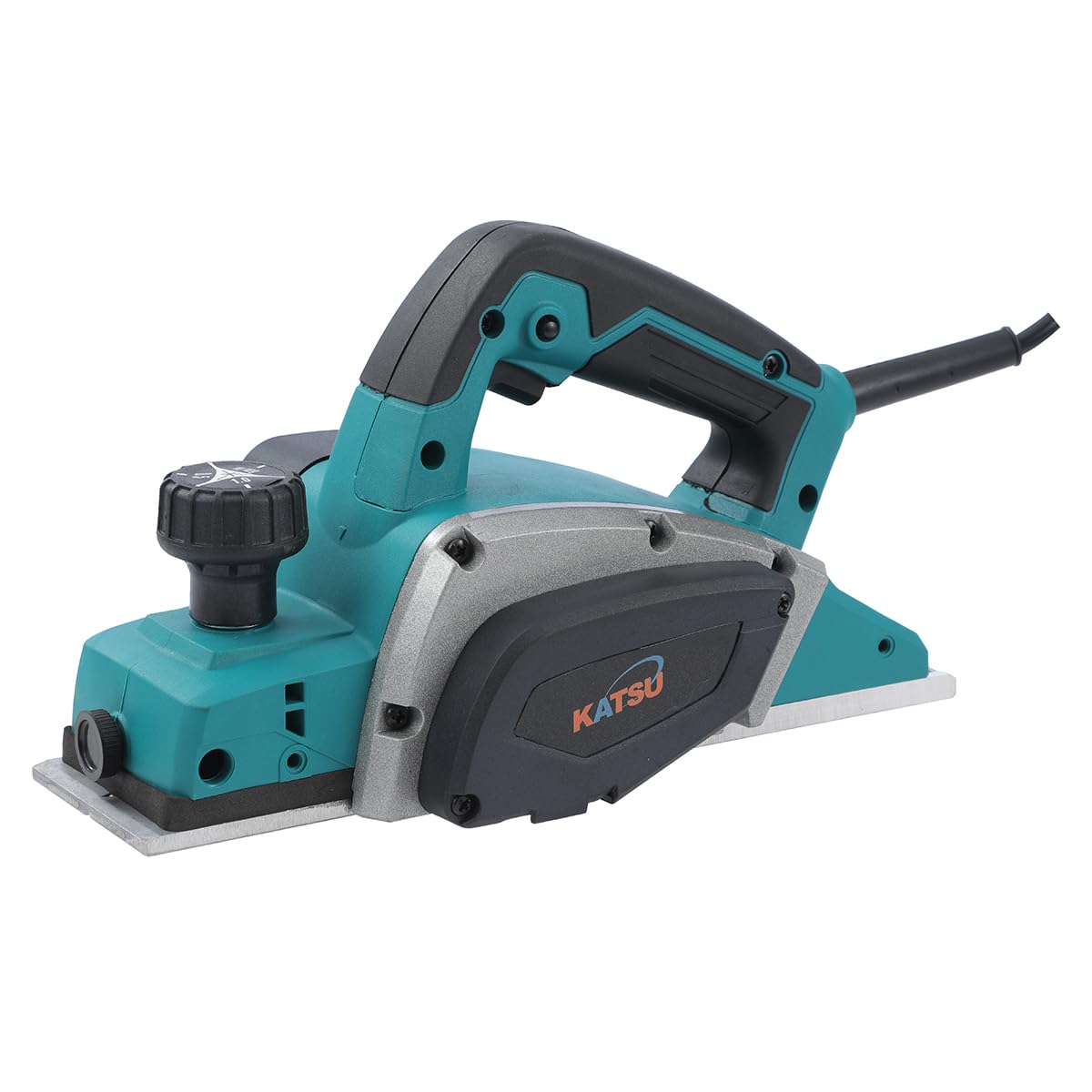 - KATSU Electric Planer | 600W | Handheld Corded Wood Planer with 82mm Planing Width -
