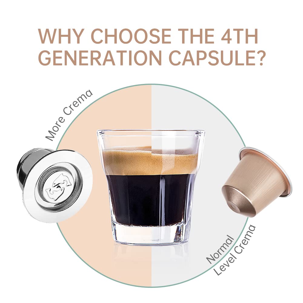 - Refillable Nespresso Coffee Capsule Stainless Steel Refill Capsule | Reusable Refill Capsule -