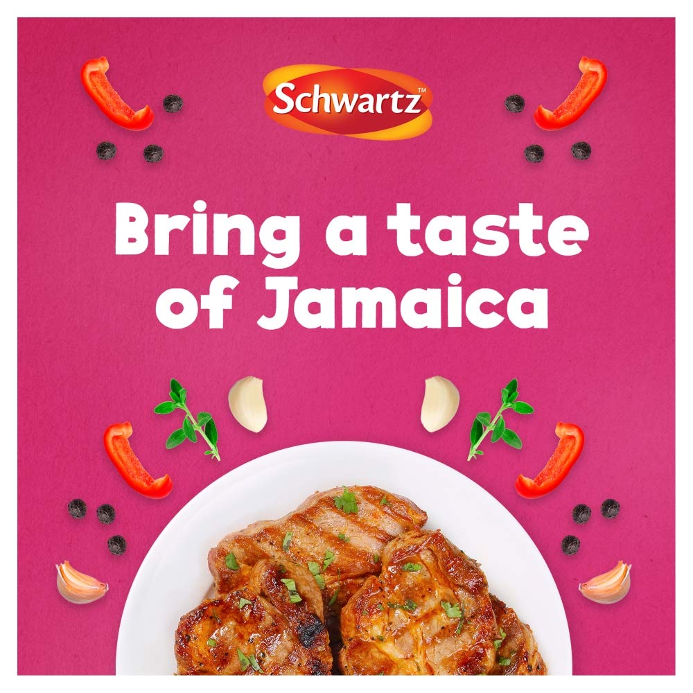 - Schwartz Jamaican Jerk Seasoning 51 G | Jar | Pack of 6 -