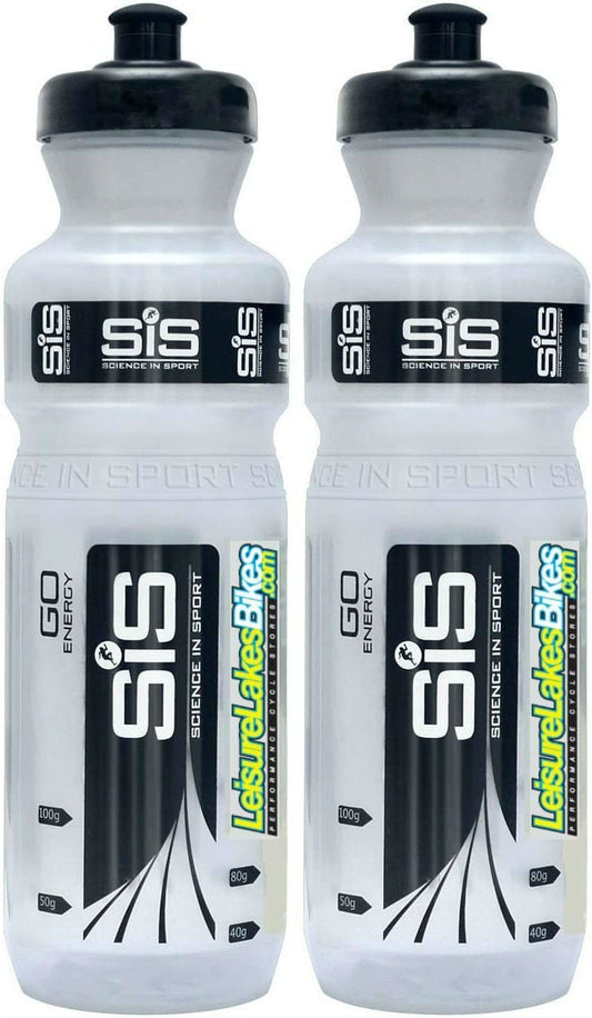 -Spring Revolution2.0 LLB Twin Pack | SIS 800ml Cycling Drink Bottles | 2 Pack -
