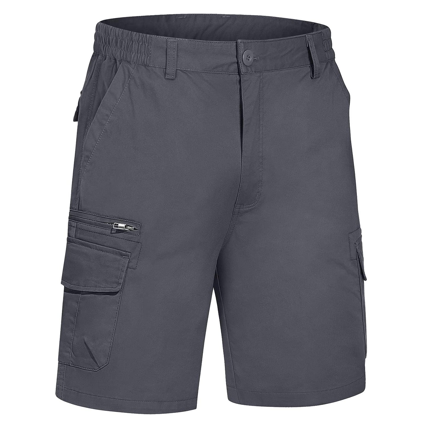 - TACVASEN Shorts | Elasticated Waist | Summer Breathable Cargo Shorts -