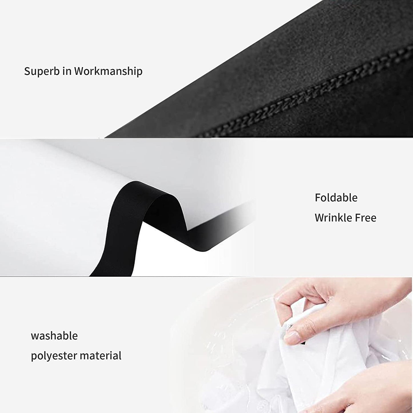 - Projector Screen with Stand | 120 inch Portable Projection Screen | 16:9 4K HD Rear Front Projections -