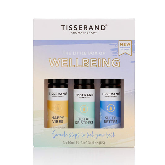 - Tisserand Aromatherapy | The Little Box of Wellbeing  | Happy Vibes -