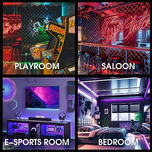 - HCK 48L Mini Fridge with Glass Door | Quiet 39dB | Cyberpunk Beer Fridge with Modern LED Lighting, Drinks Fridge Gaming Refrigerators | 0-15°C Precise Control -