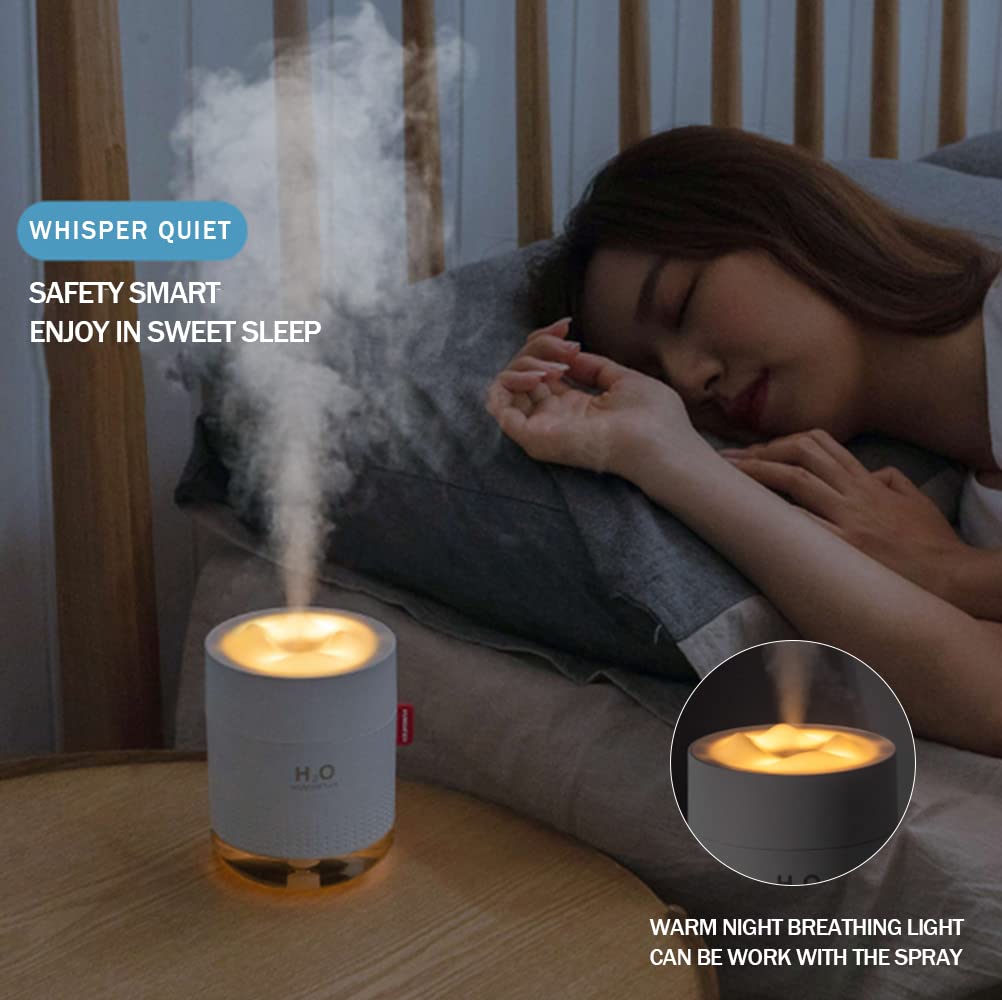 - Humidifier By Royalotic | Cool Mist Humidifier | 500ML -