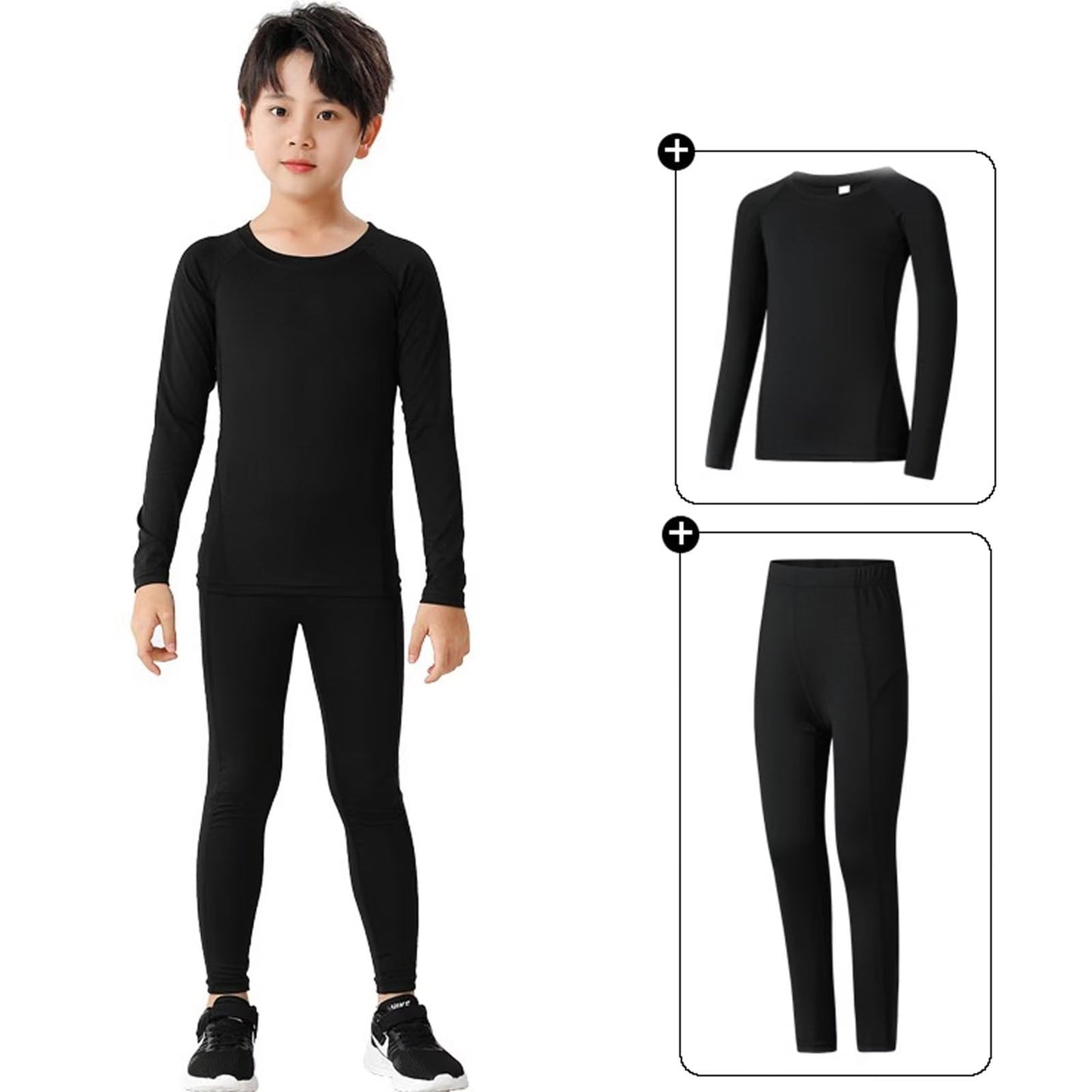 - Gavena Boys Thermal Compression Sets Kids -