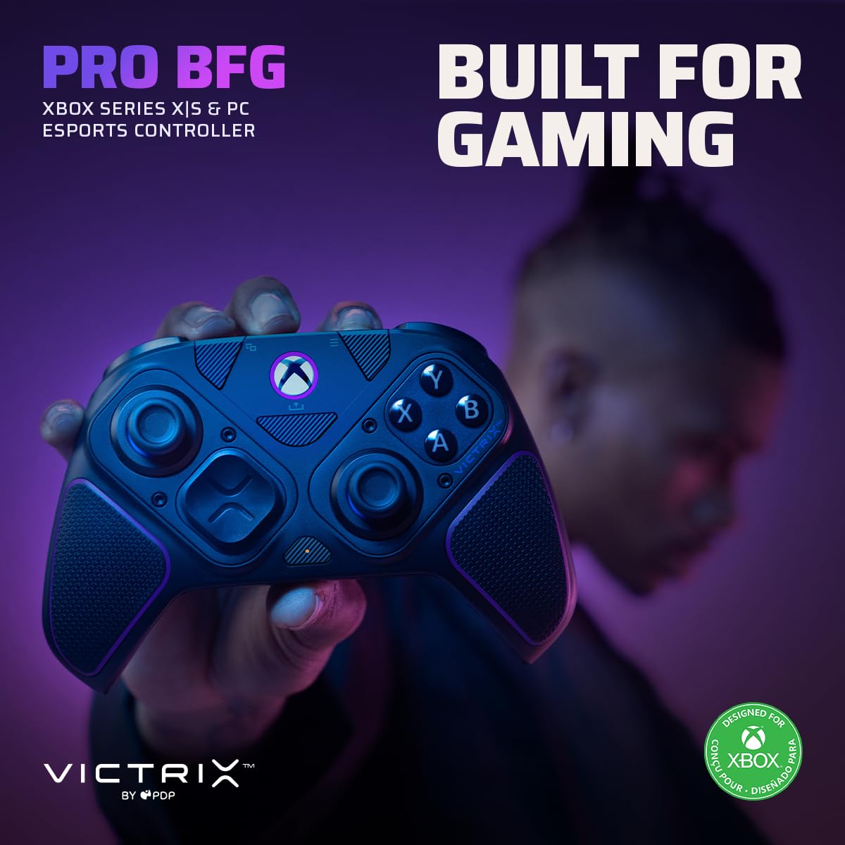 - PDP Victrix Pro BFG Wireless Controller | Black For Xbox -