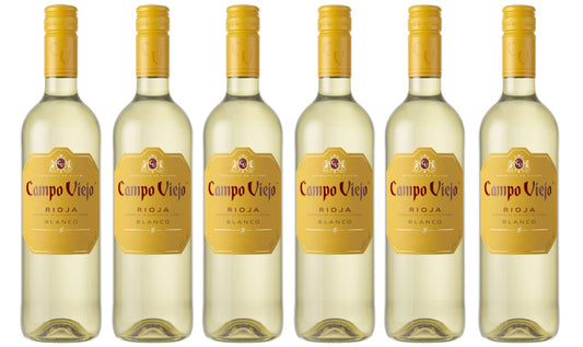 Campo Viejo Rioja Blanco White Wine, 6 x 75 cl (Case of 6)