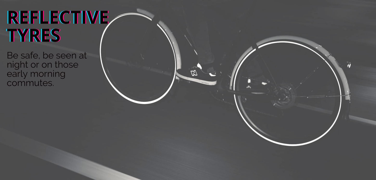 Ammaco Pathway X1 700c Hybrid Trekking Sports Commuter Urban Mens Bike 17" Frame Lightweight Grey 21 Speed