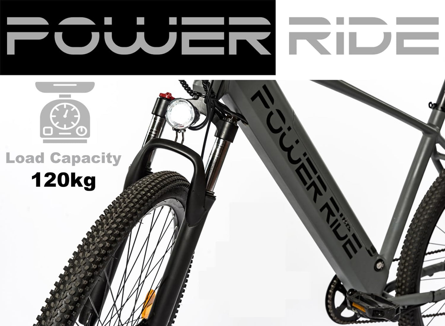 - Power-Ride PRO Electric Bikes for Adult | 19" Aluminum Ebikes Bicycles | 27.5" Wheel -