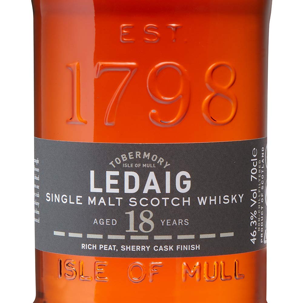 - Ledaig 18 Year Old Single Malt Scotch Whisky | 70 cl -
