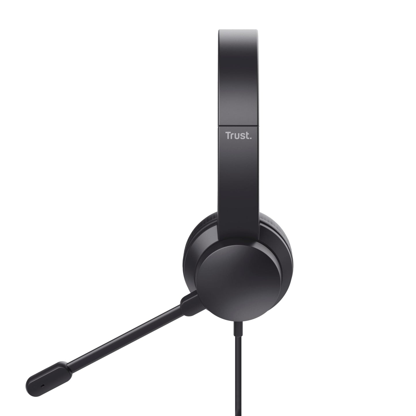 - Trust Roha II USB Headset | with Microphone | On-Ear Lightweight Design | Adjustable Headband -